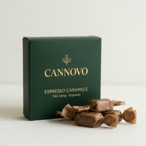 Espresso Caramels – Cannovo Cannabis Edibles