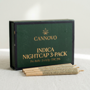 Indica Nightcap 3-Pack – Cannovo Pre-Rolls