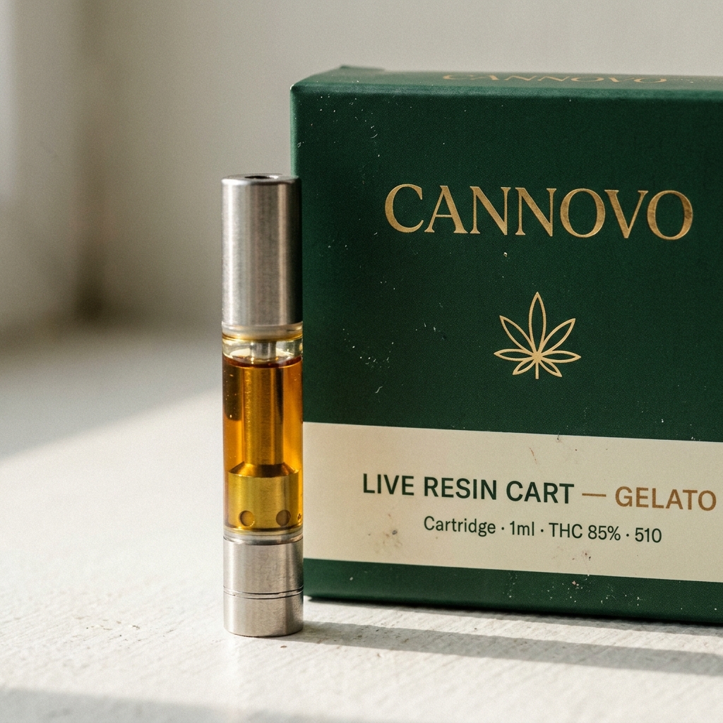 Live Resin Cart — Gelato – Cannovo Cartridges