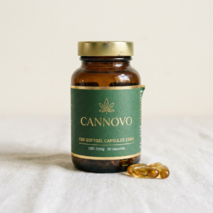 CBD Softgel Capsules 25mg – Cannovo CBD Wellness